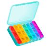ASprink 3 Times a Day Pill Organizer - Large 7 Day Medicine Box, Travel Pill Case, Vitamins & Medicine view 1