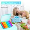 ASprink 3 Times a Day Pill Organizer - Large 7 Day Medicine Box, Travel Pill Case, Vitamins & Medicine view 2
