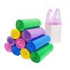 4 Gallon Trash Bag,Thicken Value Small Colorful Trash Bags with Handle,200 Counts Small Garbage Bags Wastebasket Trash Can for Bathroom Bedroom Office Kitchen view 1