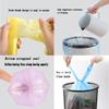 4 Gallon Trash Bag,Thicken Value Small Colorful Trash Bags with Handle,200 Counts Small Garbage Bags Wastebasket Trash Can for Bathroom Bedroom Office Kitchen view 3