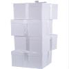 Elephant-package 8.7" Medium Birthday Gift Boxes with Lid and Ribbon, Square Gift Boxes - 4 Pcs (White), Bridal Showers, Weddings, Baby Showers, Party Favor Boxes view 1