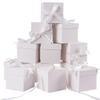 Elephant-package 12Pack Small Gift Boxes with Lids, White Gift Boxes with Ribbon for Birthday, Present Packing, Party Favor, Candle Boxes, Treat Boxes, Wedding. view 1