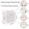 Elephant-package 12Pack Small Gift Boxes with Lids, White Gift Boxes with Ribbon for Birthday, Present Packing, Party Favor, Candle Boxes, Treat Boxes, Wedding. view 2