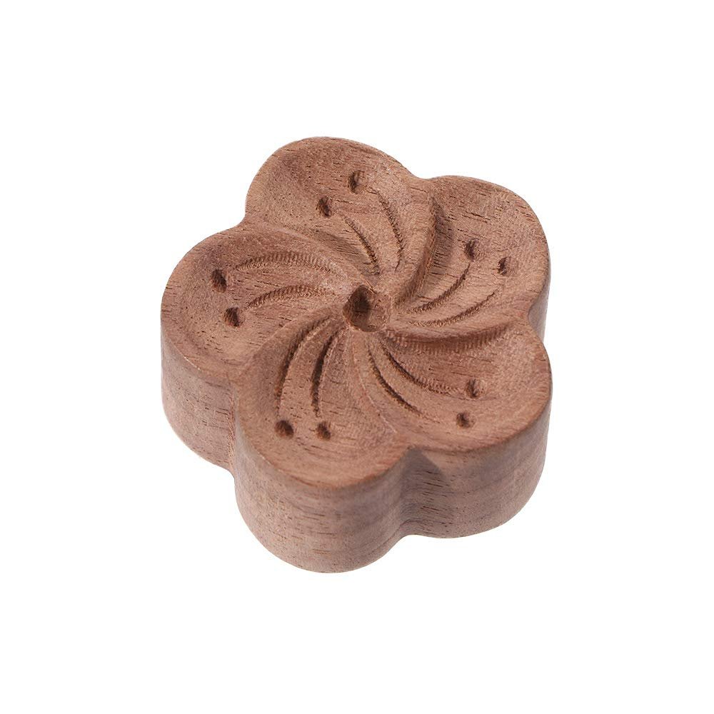 Aroma Wood Essential Oil Diffuser,Car Air Freshener Flower Diffuser Car Diffusers Wood Oil Wood Diffuser for Car Office Bedroom Home Decor(Beech)