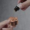 Aroma Wood Essential Oil Diffuser,Car Air Freshener Flower Diffuser Car Diffusers Wood Oil Wood Diffuser for Car Office Bedroom Home Decor(Beech) view 4