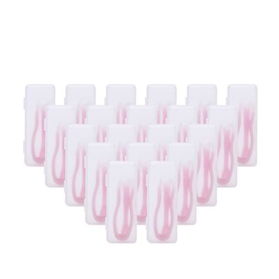 20 Pieces Contact Lens Stick Tool Tweezers Set Suction Stick with Soft Tip Colorful by dhoptical (Pink)