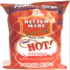 Better Made Family Size red hot! barbeque flavor potato chips, 8.5-ounce bag view 1