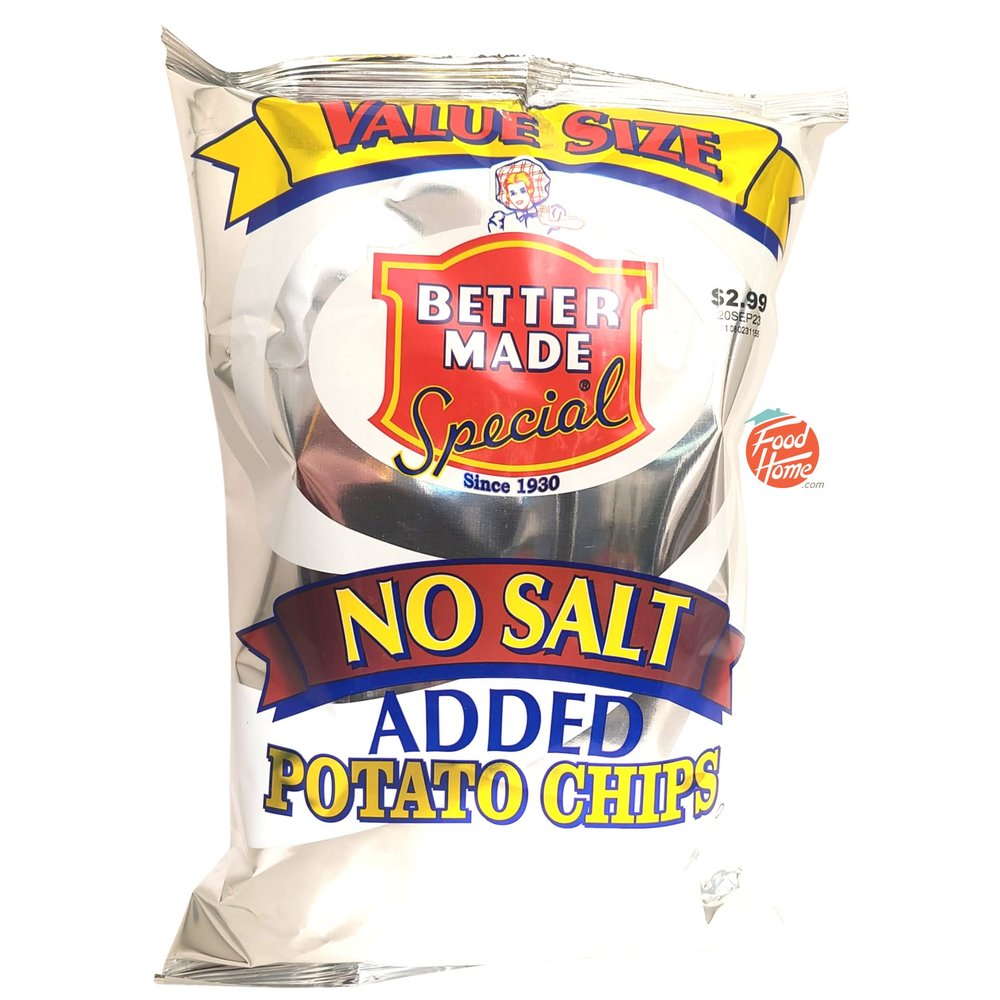 Better Made Special no salt added potato chips, 5-ounce bag