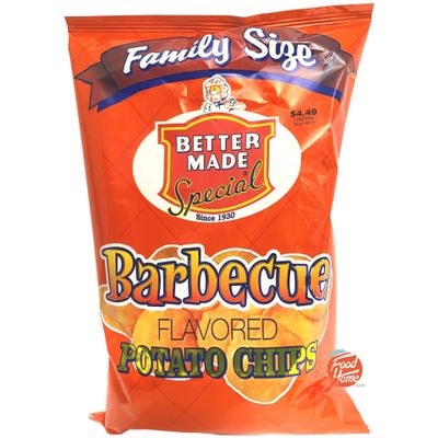 Better Made Family Size barbecue flavored potato chips 8.5-ounce bag