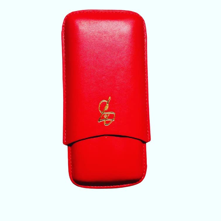Lipstick And Smoke Red Cigar Case