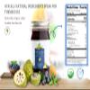 Organic Blueberry and Soursop Fruit Sea Moss Gel 16oz - Al Natural & Certified USDA Organic Seamoss Gel - Wildcrafted Saint Lucia SeaMoss gel - Proudly Made in the USA view 2