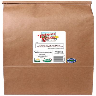 Organic Hard Red Cracked Wheat Cereal - 7.5lbs