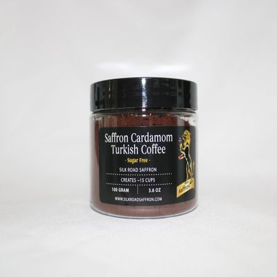 Saffron Cardamom Turkish coffee (suger free)