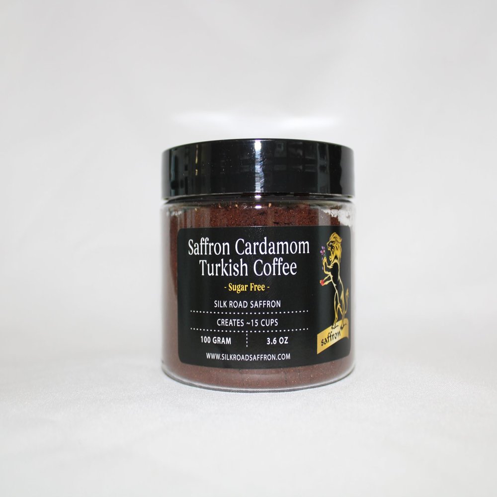 Saffron Cardamom Turkish coffee (suger free)