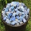 1/2 lb Bulk Lot Natural Blue Quartz Rough Crystal Gemstone Raw Tumbler Rock 8 oz view 1