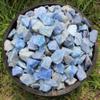 1/2 lb Bulk Lot Natural Blue Quartz Rough Crystal Gemstone Raw Tumbler Rock 8 oz view 2