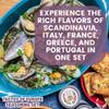 European Seasonings Gourmet Gift Set | Tastes of Europe | Artisanal Spice Blends Six Pack | Non GMO, All Natural | No MSG, Gluten, Soy, Nuts | Small Batch, Hand Made Seasonings | No Artificial Ingredients, Ultra Premium Spice Mixes | Made in USA | GL view 2