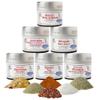 Japanese Seasonings Gourmet Gift Set | Tastes of Japan | Artisanal Spice Blends Six Pack | Non GMO, All Natural | No MSG, Gluten, Soy, Nuts | Small Batch, Hand Made Seasonings | No Artificial Ingredients, Ultra Premium Spice Mixes | Made in USA | GLP view 1
