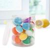 Cyrank Contact Lens Case, Color Contact Lenses Contact Cases Cute 12 Pack Contact Lens Cases Colorful Bulk Box Holder Container Storage Kit Portable Contact Lens Care Cases view 3