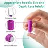 CARELIVING Safety Lancets, 100 Count Sterile, Pressure Activated Activation, 28 Gauge Needle, 1.8 mm,Single-Use, Gentle for Comfortable Testing view 3