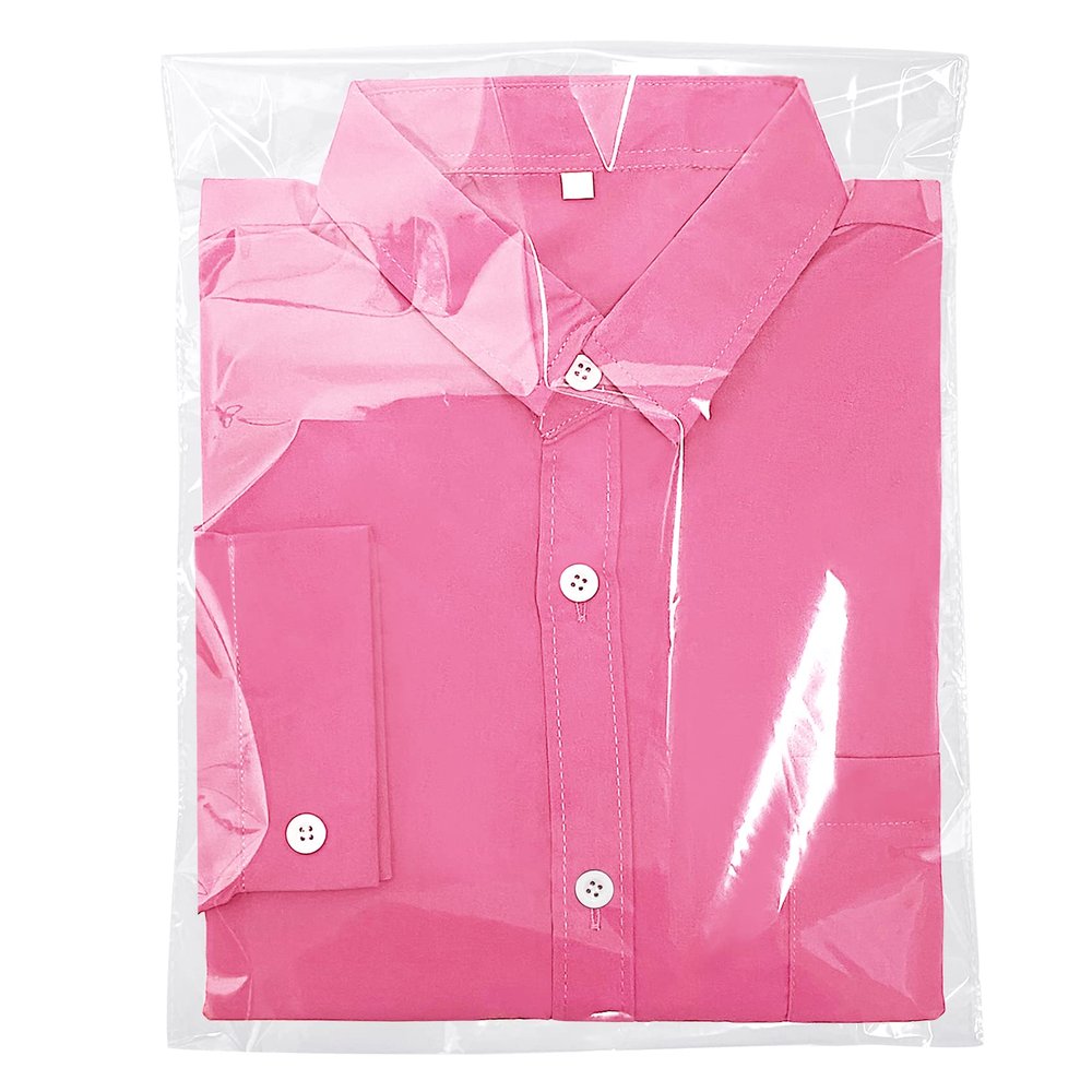 Morepack Large Self Sealing Cellophane Bags Self Adhesive,10x13 Inches Clear Resealable Cellophane Plastic Bags for Packaging Clothes, T-shirts, Pants,200 Pieces