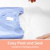 Morepack Large Self Sealing Cellophane Bags Self Adhesive,9x12 Inches Clear Resealable Cellophane Plastic Bags for Packaging Clothes, T-shirts, Pants,200 Pieces view 4