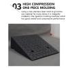 ZARBAILRE Wheelchair Ramps 19.731.510.6inch, Small Rubber Threshold Ramp for Doorway, Multi Purpose Curb Ramps Non Skid for Home, Steps, Stairs, Doorways, Curbs view 4