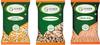 TENDER AGRO PRODUCTS Hygienically Processed Natural Roasted Bengal Gram, White Karamani and Urad Dal Combo with Protein and Iron Rich, No Added Preservatives (3 Kg Combo) 6.61 Lbs Combo Pack view 1