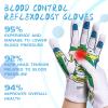 1 Pairs Acupressure Reflexology Gloves Hand Spa Reflexology Tools Massage and Hydration of Hands for Men and Women Hand Massage view 2