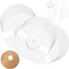 LiangMai 40 Pack Freestyle Libre 3 Sensor Covers,Pre-Cut Adhesive Tape with No Glue on The Center,Waterproof and Strong Stick That Protects Your Sensor continuously for 14 Days (White) view 1