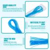 Seewey 1000 Pcs Dental Floss Threaders Deep Clean Floss for Braces, Bridges, and Implants, Multifunctional Nylon Loop Design for Your Teeth, Pack of 20(Blue) view 4