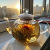 KKOKDAM Fancy Korean Tea Gift Set  Premium Flower Tea Stick Variety Pack - 5 Loose Leaf Blooming Flower Teas view 3