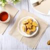 WILLBOND 500 Packs Disposable Paper Napkins Bulk Bamboo Paper Towels Disposable Hand Towels for Bathroom Eco Unbleached Brown Dinner Napkins view 2