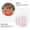 Cabilock Portable Travel Toothbrush and Toothpaste Holder Multipurpose Transparent Wash Cup for Outdoor Camping School Business Trip Lightweight Easy to Open Secure Storage Case view 3
