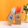RACETOP Brown Gift Bags with Handles Bulk, 8"x4.5"x10.8" 50Pcs Brown Gift Bags for Wedding, Birthday Party, Baby Shower view 2
