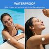 LiangMai 40 Pack Freestyle Libre 3 Sensor Covers,Pre-Cut Adhesive Tape with No Glue on The Center,Hypoallergenic,Waterproof and Strong Stick That Protects Your Sensor continuously for 14 Days (Blue) view 2
