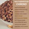 SEJAL INTERNATIONAL CHIRONJI DANA ALMONDETTE SEEDS DRY FRYUT 16OZ (450g PACK) view 3