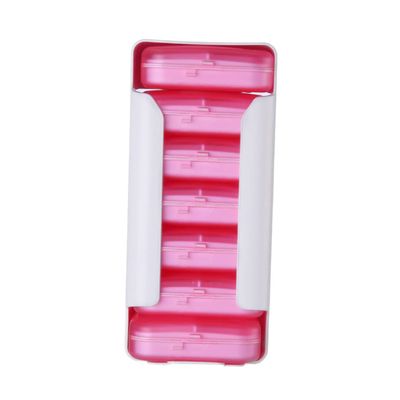 1 Set 7 42 Container 7 Day Organizer Daily Cases 7day Organizer Sealable Containers Bin Organizer Case Pink Containers Medicine Storage Case Storage Travel