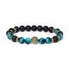 Tiger Eye Bead Bracelets Men Natural Stone Bracelet for Women Onyx Jewelry,8,19cm-7.5inch view 1