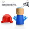ZPCTECHGO Angry Mum Microwave Oven Cleaner for Kitchen Office, Microwave Cleaner Angry Mom Steamer Cleaning with Vinegar and Water, Chemical Free, Steams From Head (Blue) view 3