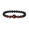 Tiger Eye Bead Bracelets Men Natural Stone Bracelet for Women Onyx Jewelry,35,23cm-9.06inch view 1