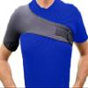 Alpha Medical Compression Shoulder Support, Post-Op Shoulder Brace, Post Injury Healing Shoulder Support (Medium ; Right) view 1