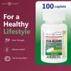 GeriCare Pain Reliever Extra Strength Caplets  100 Count  Acetaminophen 250mg, Aspirin 250mg (NSAID), Caffeine 65mg  Powerful Triple-Action Formula for Headaches, Migraines & Minor Aches view 4