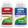 Best Naturals Black Cherry 1000 Mg & Vitamin K2 (MK7) with D3 view 1