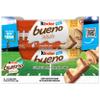 Kinder Bueno White Chocolate Bars with Hazelnut Filling, 30 Packs of 2, Bulk Chocolate Candy Bars for Game Day, Football Party Supplies, Snacks for Adults, 1.4 oz Per Pack view 1