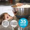 Jolly Time Simply Popped - Lightly Salted Microwave Popcorn, 3oz Sharing Bag, 3 Bags Per Carton (Simply Popped Butter, 3 Ounce (Pack of 36)) view 3