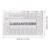 iplusmile Eyeglass Repair Kit Precision Screwdriver Glasses Repair Screws and Nose Pads Accessories for Glasses Sunglasses and More view 2