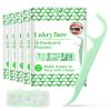 500 Count Orthodontic Flossers for Braces with Floss Dispenser, Braces Flossers for Adults & Kids, Floss Picks for Brace Fits Under Arch Wire, No Break & No Shred Floss, 100 Count Bag (Pack of 5) view 1