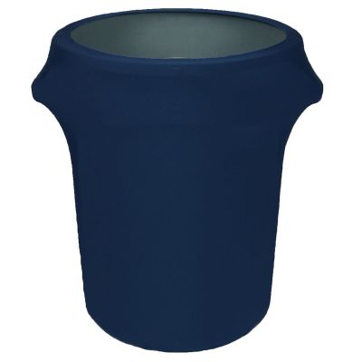 32 Gallon Spandex Trash Can/Waste Container Covers (Navy Blue)