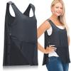 Jiuguva Mastectomy Recovery Tank Top with Drain Pocket Adjustable Hold Drainage Tube Surgical Recovery Tank Top with Pocket(Gray, L) view 1